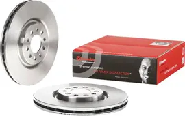 Тормозной диск Brembo передний для Alfa Romeo Giulietta III 2010-2024. Артикул 09.9365.20
