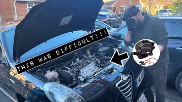 UK’s “Cheapest” Alfa Romeo Giulietta Gets EGR Cooler Replacement | WHAT A JOB!?!?!