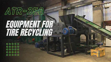 ATR-250 Tire Recycling Line: The Compact Solution for Sustainable Rubber Crumb Production