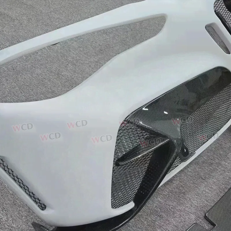 Наполовину из углеродного волокна GTAM Style Giulia передний бампер для Alfa Romeo Giulia обновленный бампер Facelift автозапчасти Bodykit (art.: 3920c1fc3d514)-1