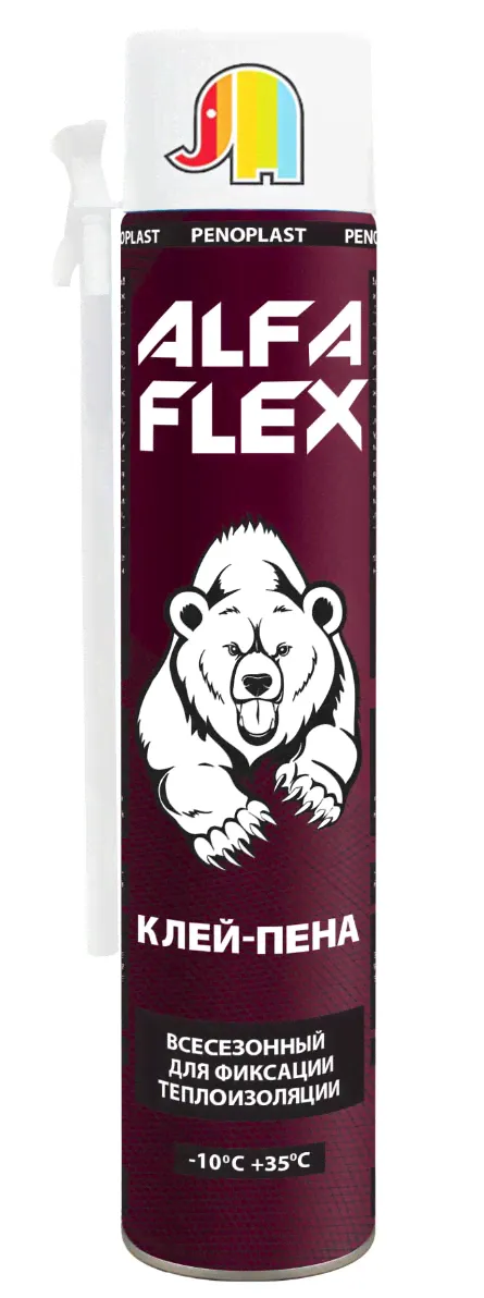 Клей-пена всесезонная ALFA Flex 1000 мл