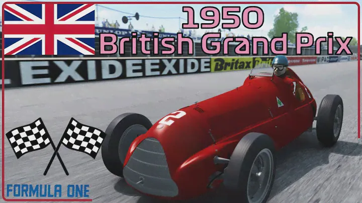 Nino Farina Final Lap | 1950 British Grand Prix