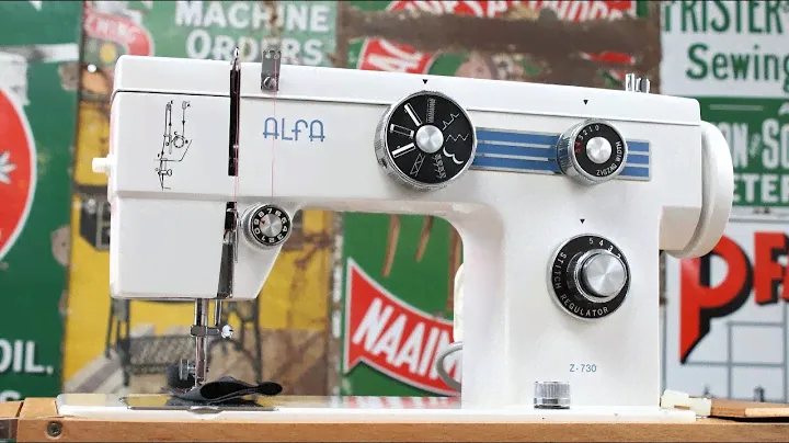 Alfa Multi Stitch Sewing Machine with Triple Zigzag