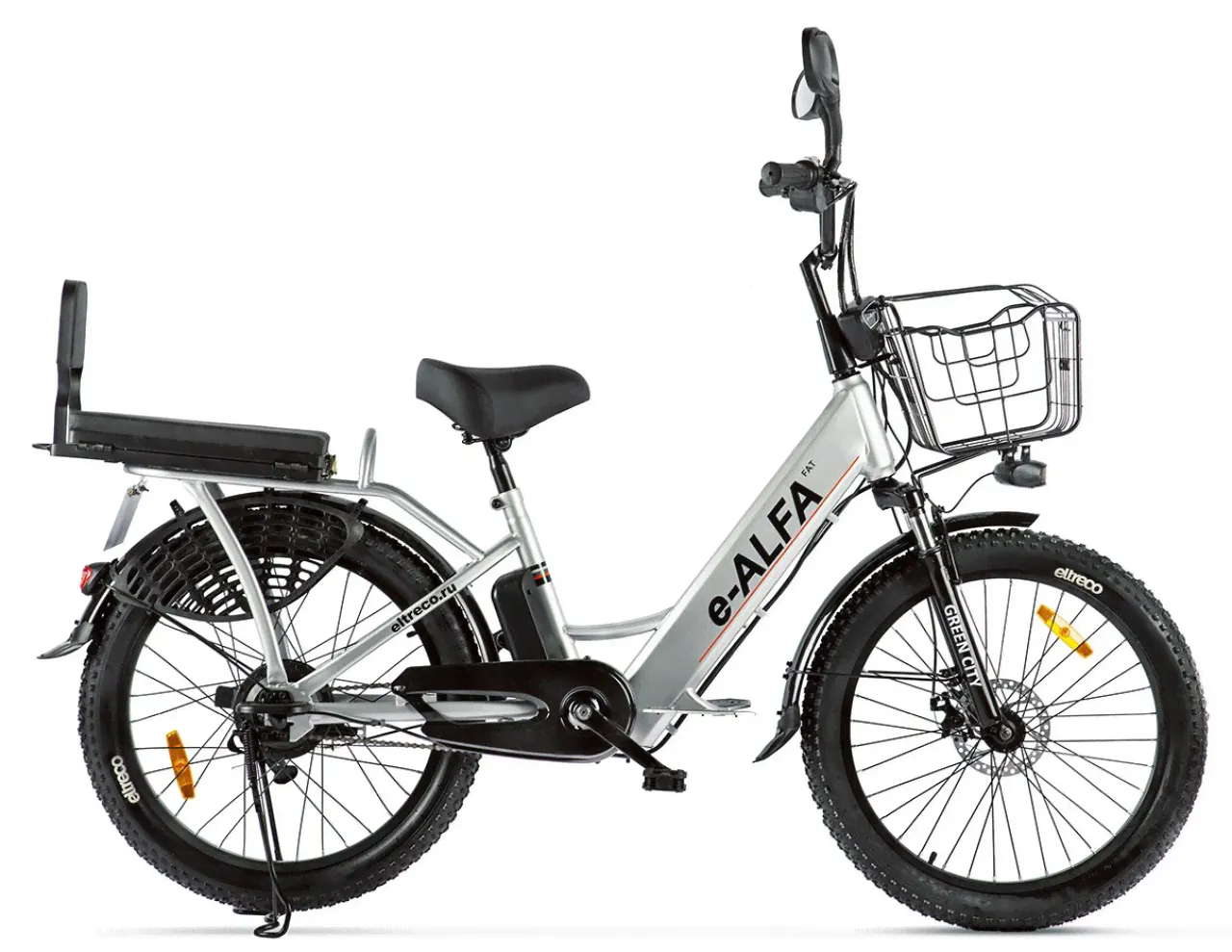Электровелосипед Eltreco E-Alfa Fat (2024)-2