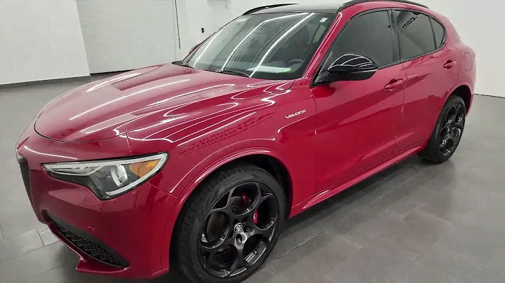 2022 ALFA ROMEO STELVIO VELOCE AWD ALFA ROSSA RED 4K WALKAROUND 23J193A SOLD!