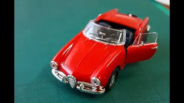 How to build Alfa Romeo Spider 1300 / model making part 2/3