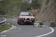 Ралли Альфа Ромео Gtv — стоковые фотографии и другие картинки Alfa Romeo - Alfa Romeo, Sprint, Автомобиль
