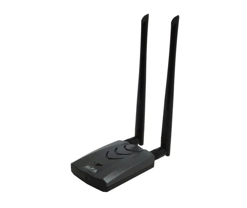 Alfa Network AWUS036ACH-C двухдиапазонный беспроводной USB 3.0 адаптер с внешними антеннами 5dBi