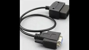 OBD2 cable, OBDII automotive testing and diagnostic cable, automotive OBD DB9 connection cable