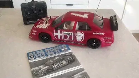 Tamiya Ta02 Alfa Romeo 155 v6ti rc car 58128