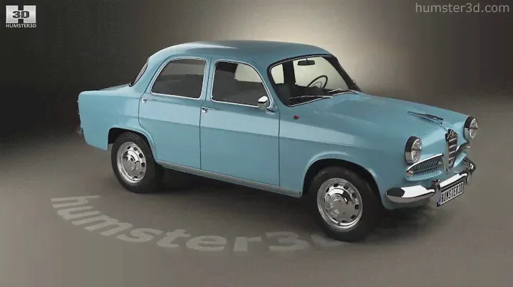 Alfa Romeo Giulietta Berlina 1955 3D model by 3DModels.org