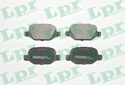 Тормозные колодки LPR задние для Alfa Romeo 147 I 2001-2010. Артикул 05P871-0