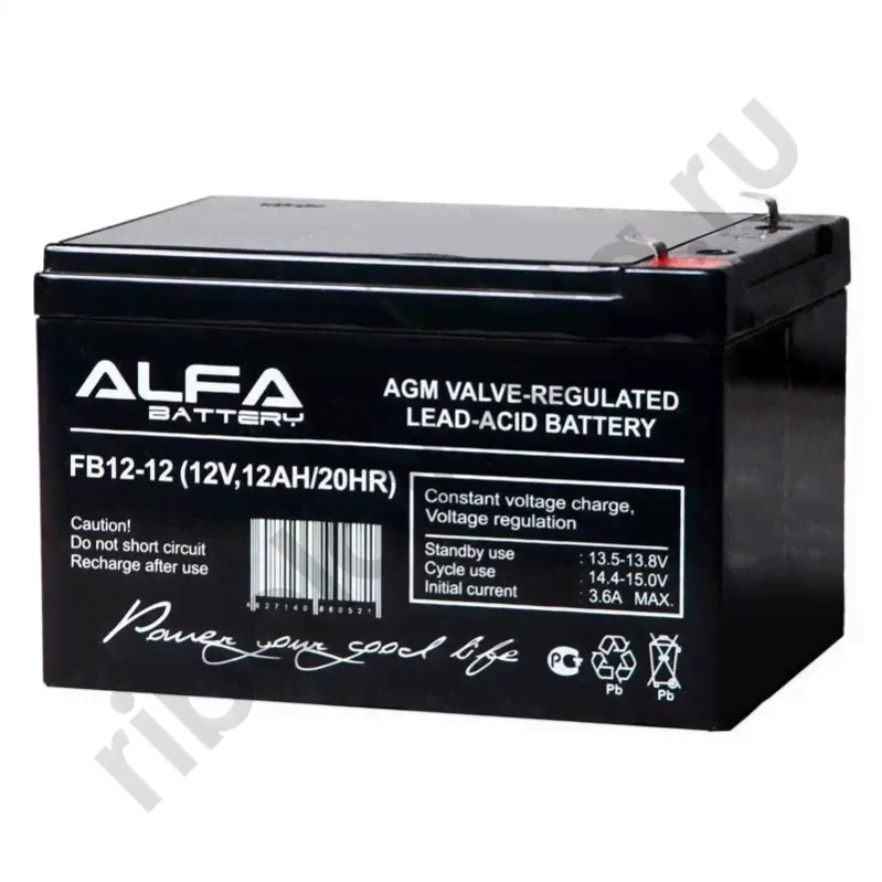 Аккумулятор Alfa battery FB 12-12 12v, 12Ah-0