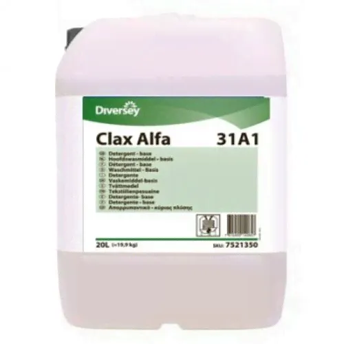 Clax Alfa 31A1 20L / Моющее ср-во с высоким содержанием оптического осветлителя, 20 л