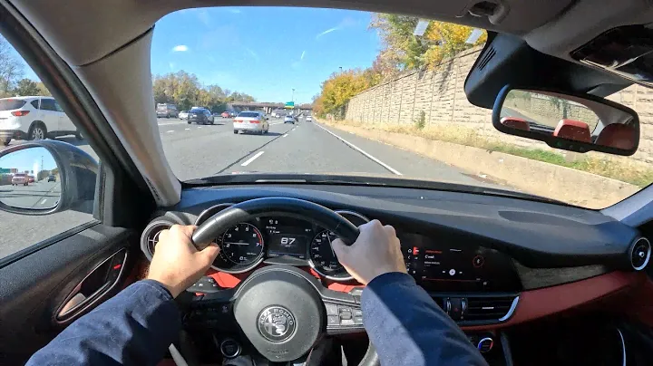 2021 Alfa Romeo Giulia Ti - POV Test Drive | 0-60