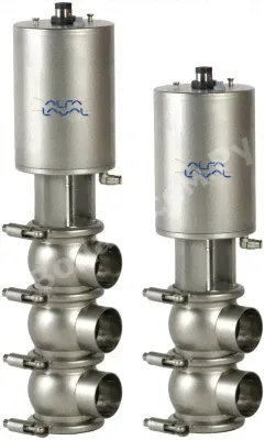 Alfa Laval Односедельный клапан Unique SSV обратного действия (двухкорпусная конфигурация) DN65/63, 5/2 1/2" (компоновка корпуса клапана 011)