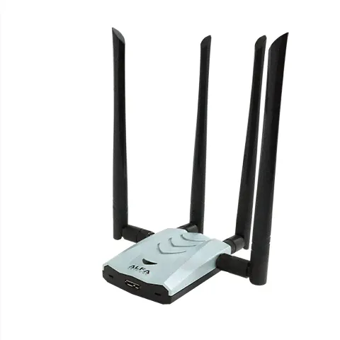 Alfa Network AWUS1900 двухдиапазонный беспроводной USB 3.0 адаптер с внешними антеннами 5dBi