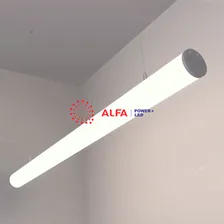 Светильник ALFA-D60-1500 (1500*D60 мм 42 Вт подвесной)
