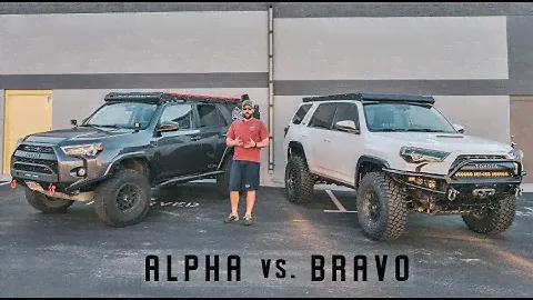 ALPHA Vs  BRAVO with upTOP Overland
