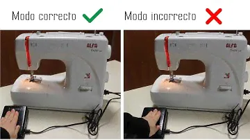 "El motor suena, pero la máquina no cose"