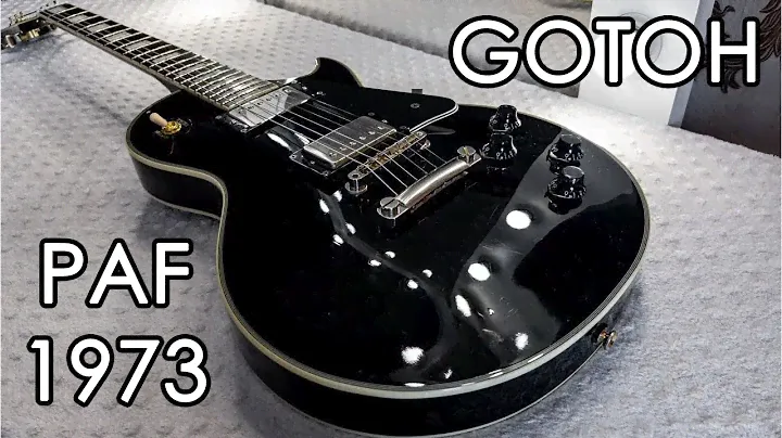 Как звучит Les Paul с винтажной распайкой в стиле 50х | Gotoh PAF 1973