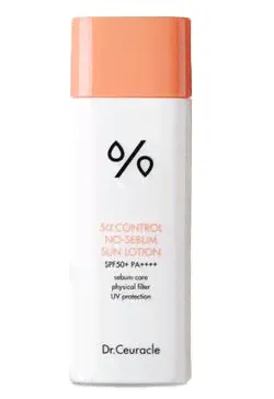 Dr.Ceuracle 5 Alfa Control No-sebum Sun Lotion Лёгкий санскрин с матовым финишем SPF50+/PA++++ 50мл