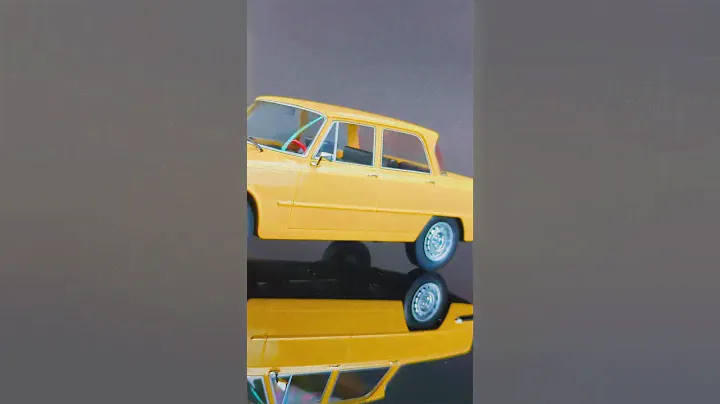 MCG Alfa Romeo Giulia Nuova super, light yellow 1974, 1:18