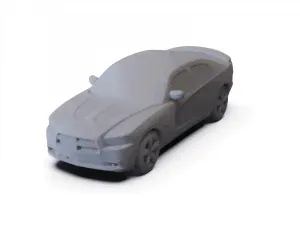 Alfa Romeo 166 2003 PRE-SUPPORTED 3D Model-1