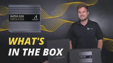 Brand New Alpha One Amp Unboxing