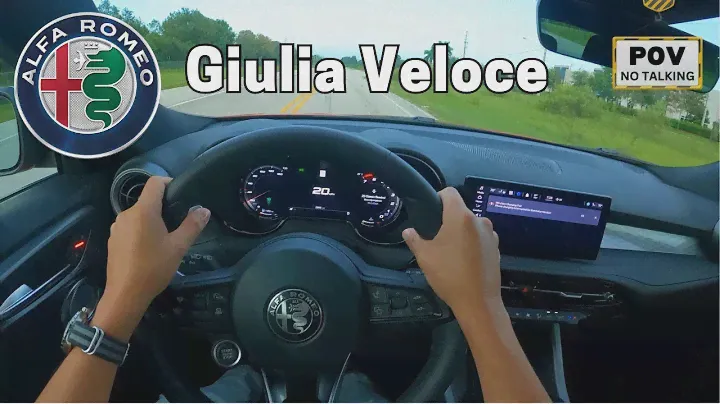 2024 Alfa Romeo Giulia Veloce - POV Test Drive
