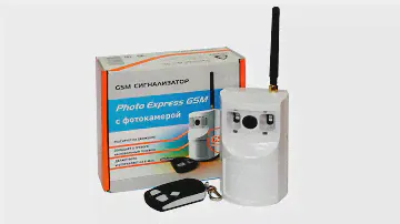 Охранная GSM сигнализация со встроенным аккумулятором