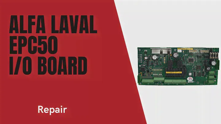 Alfa Laval EPC 50 I/O PCB (1) Repair