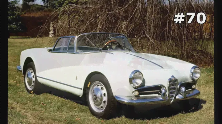 #70.Alfa romeo Giulietta Spider 1955 (АВТОКОНЦЕПТ)