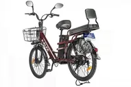 Велогибрид Green City e-ALFA LUX Коричневый