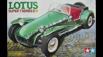 Обзор Lotus Super Seven Series II 1957 Tamiya 1/24 (сборные модели)