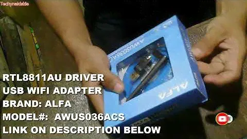 How to install ALFA AWUS036ACS driver on Kali Linux RTL8811AU - RTL8821AU Offline