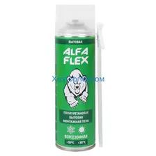 Пена монтажная 650мл, всесезонная, выход до 25 л, ALFA Flex 25