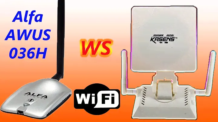 Сравнение Wi Fi адаптеров Alfa AWUS036H vs Kasens KS1680 vs мой ноутбук