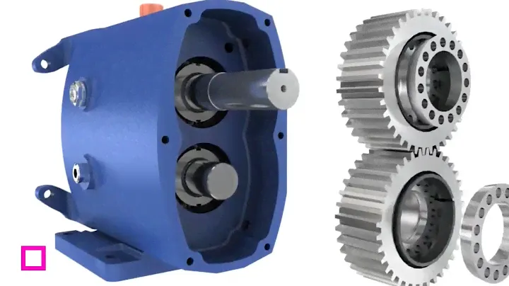 3d Product Animation Lobe Pump Working Animation | Alfa Laval Sx Rotary + Oil Pump Working Animation
