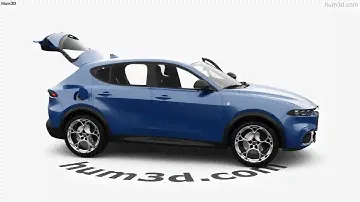 Alfa-Romeo Tonale Ti with HQ interior 2024 3D model by 3DModels.org