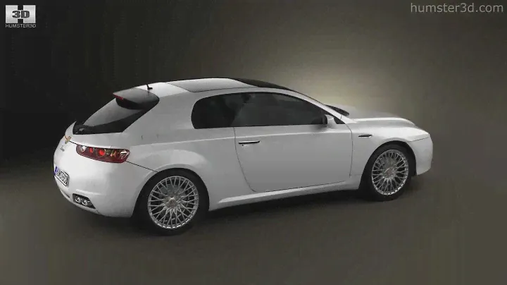 Alfa Romeo Brera 2012 3D model by 3DModels.org
