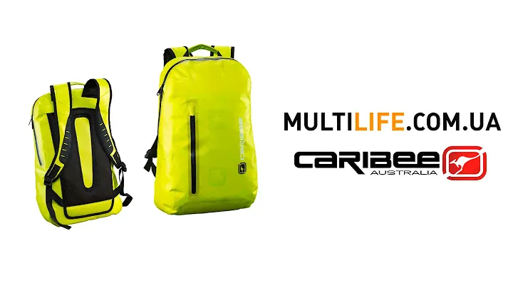 Рюкзак Caribee Alpha Pack 30 Yellow water resistant (multilife com ua)