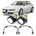 Линзы для фар Alfa Romeo 159 (I) [2005-2012] для замены на светодиодные Би-ЛЕД модули