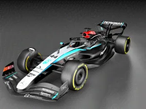 Garage Formula 1 alfa romeo 3D Model-4
