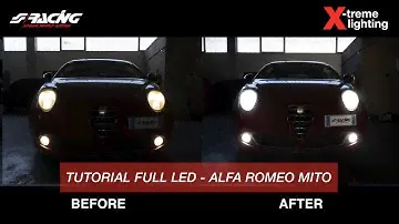 Alfa Romeo Mito LED Conversion - Tutorial - installazione led - Simoni Racing