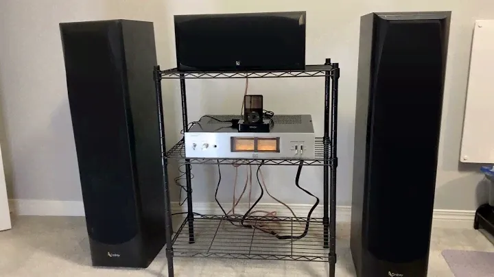 Infinity Alpha 40 Speakers with Infinity Alpha Center Speaker