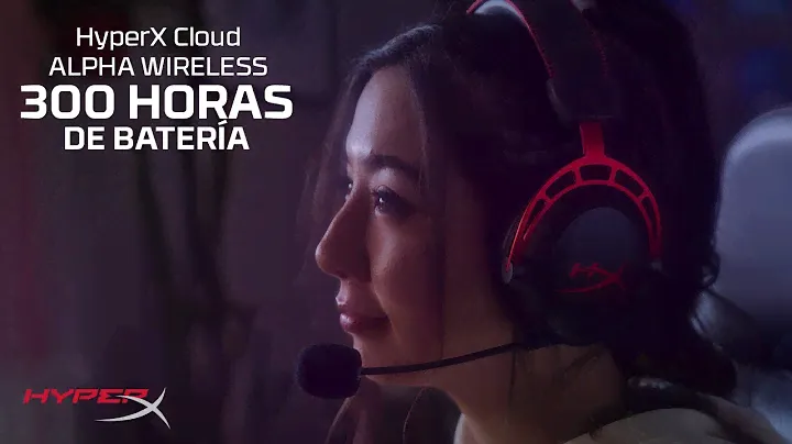 HyperX Cloud Alpha Wireless | Auriculares para juegos con 300 horas de autonomía