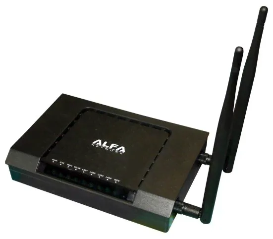 Wi-Fi роутер Alfa Network AIP-W525H, черный