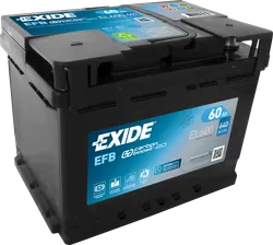 Аккумулятор Exide EFB для Alfa Romeo 75 I 1986-1992. Артикул EL600