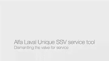 Alfa Laval SSV Service Tool – disassemble valve